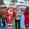 Semangat Haleyora Powerindo: HPI Cabang Icon Gelar Upacara Bendera di Kantor Pusat PLN