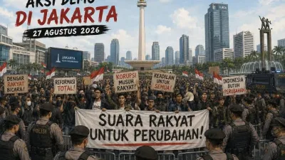 Demo 27 Agustus 2026 di Jakarta: 4 Kelompok Turun, Tuntut RUU Perampasan Aset hingga Hukuman Mati Koruptor