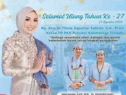 OPD Kalteng Ramai Ucapkan Ultah Istri Gubernur di Tengah Karhutla, Warganet: Urus Dulu Itu Kebakaran!