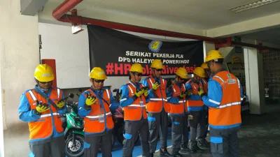 Yantek Grogol Jakarta: Morning Briefing Safety, Garda Terdepan Layanan Gangguan Teknik